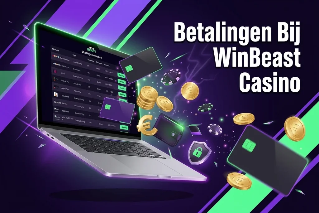 Betaalmethoden bij WinBeast Casino